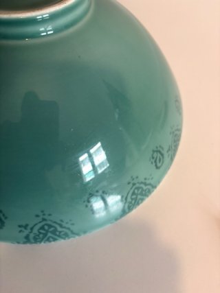 Bol Grande Zara Home Teal Cerámica