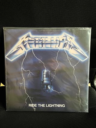Vinilo Metallica Ride the Lightning - precintado