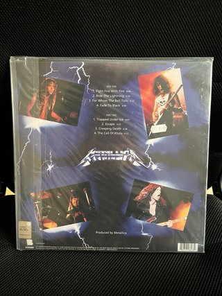 Vinilo Metallica Ride the Lightning - precintado