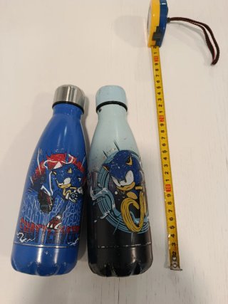 2 Botellas Acero Inoxidable Sonic