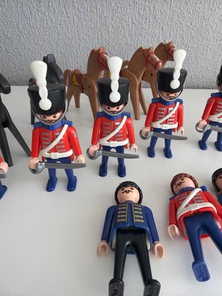 Playmobil 5580 Soldados a Caballo y Niña