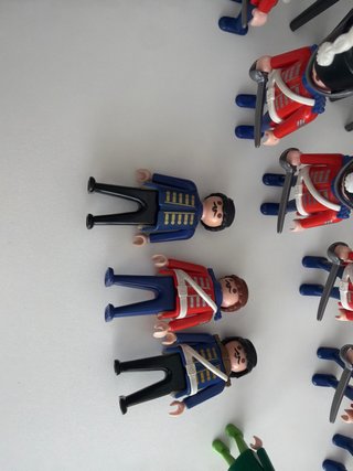 Playmobil 5580 Soldados a Caballo y Niña
