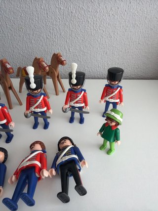 Playmobil 5580 Soldados a Caballo y Niña