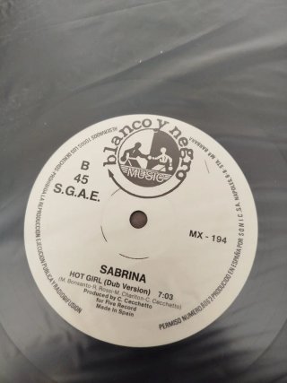 Vinilo Sabrina Hot Girl(leer bien la descripcion)