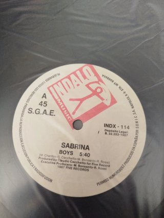 Vinilo Sabrina Hot Girl(leer bien la descripcion)
