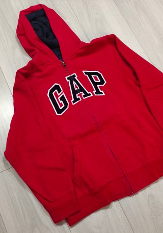 Sudadera Gap Roja con Cremallera