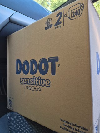 Dodot Sensitive Talla 2 - 240 Pañales