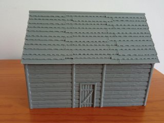 Granero 3D Impreso Escala 28mm