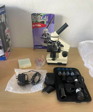 Microscopio Bresser Biolux AL 20x-1280x
