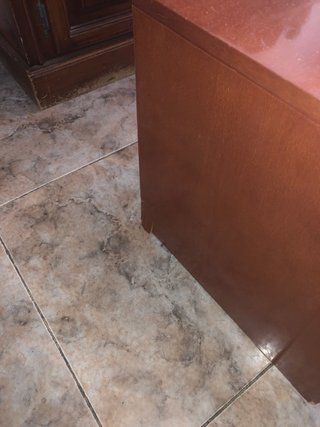 Mueble de madera con cajones