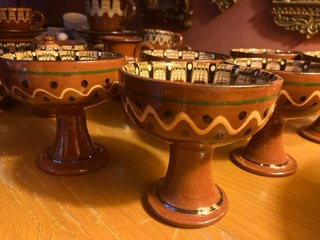 Copas de helado de terracota