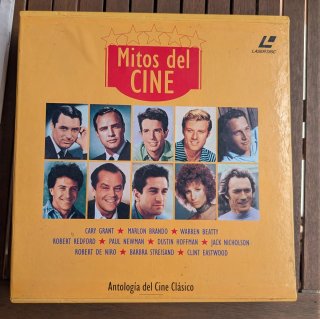 Lote Películas Laser Disc Mitos del Cine