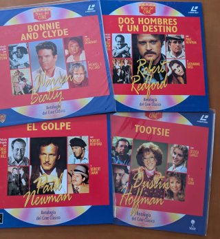 Lote Películas Laser Disc Mitos del Cine