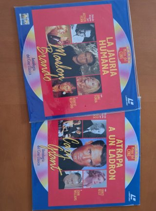 Lote Películas Laser Disc Mitos del Cine