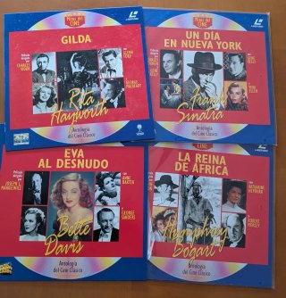 Lote Películas Laser Disc Mitos del Cine