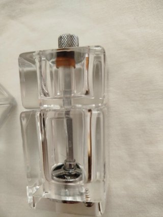 Set Especieros Cristal Cuadrados