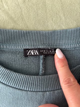 Sudadera mangas abullonadas ZARA
