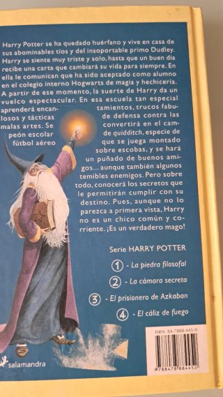 Harry Potter Y La Piedra Filosofal