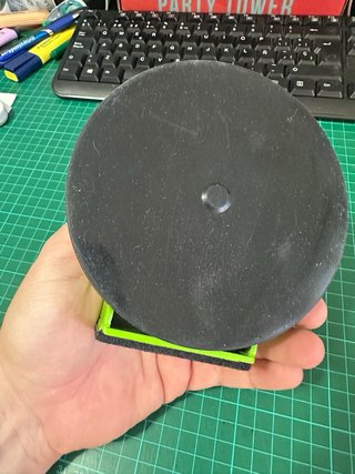 Ventosa de succión verde
