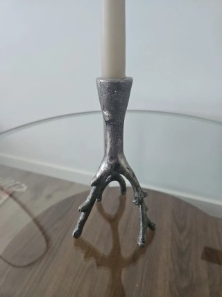 Juego Candelabros Rama Zara Home Plata