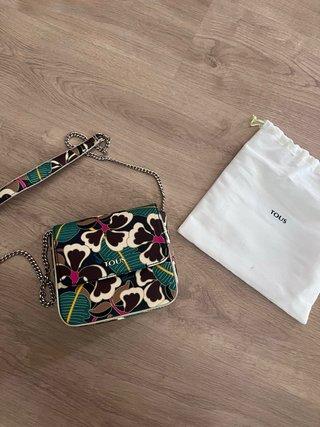 Bolso bandolera TOUS estampado floral