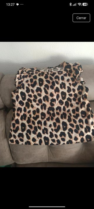 Blusa Bonita Estampado Animal