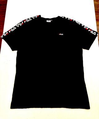 Camiseta Fila Negra Talla M