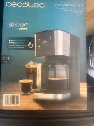 Cafetera Cecotec Coffee 66 Drop & Touch