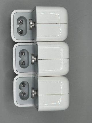 Lote 3 Cargadores Apple 10W A1357