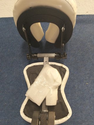 COSTWAY Silla de Masaje Plegable Altura Ajustable