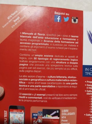 Hoepli test. Scienze della formazione primaria....