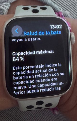 Apple Watch Nike Series 7 GPS+Celular Plata