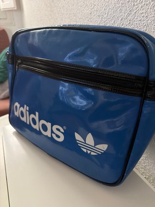 Bandolera Adidas impermeable azul
