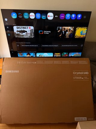TV Samsung 55 Crystal UHD 4K U7000F