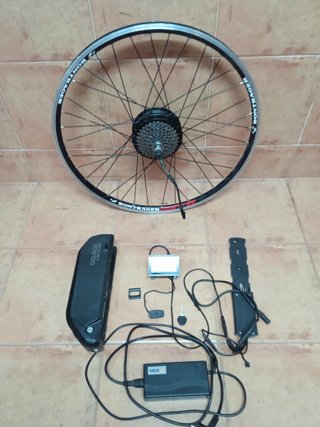 Kit Conversión E-bike Rueda Batería Pantalla