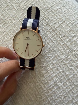 Reloj Daniel Wellington Mujer Dorado y Azul