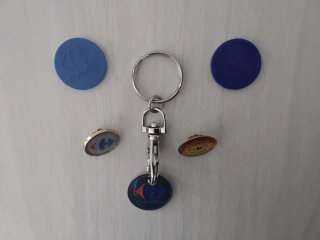 Portachiavi e gettoni Carrefour