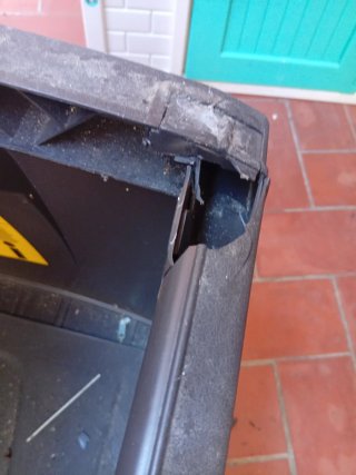 Baúl de exterior de plástico