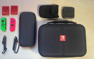 Pack Accesorios Nintendo Switch Joy-Con Neón