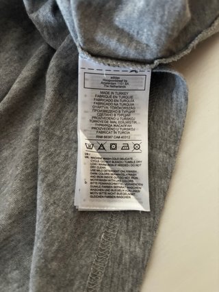 Camiseta Adidas Gris Talla M