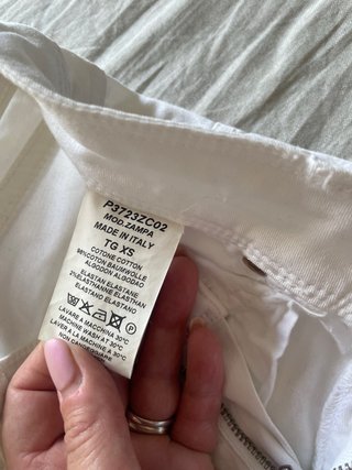 Jeans Imperial bianchi taglia xs
