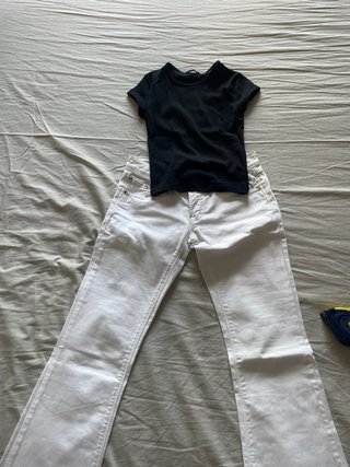 Jeans Imperial bianchi taglia xs