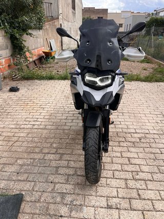BMW F750GS Aventura Azul y Blanca