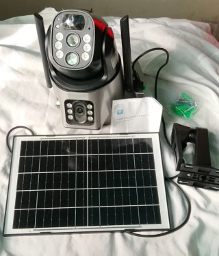 Cámara Vigilancia Solar V380 Pro