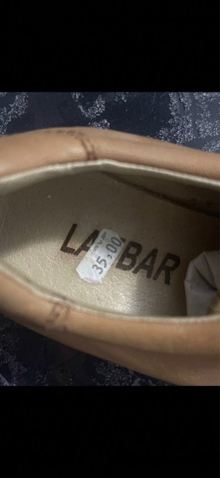 Zapatos casuales LAMBAR marrones talla 37
