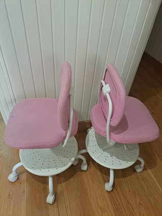 Silla Escritorio Infantil Rosa