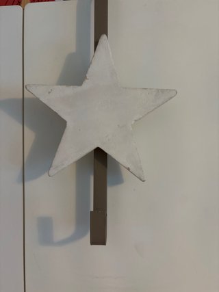 Perchero Estrella Metal y Madera
