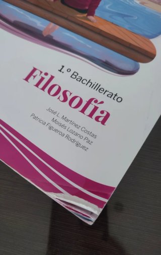 Libro Filosofía 1 BACH