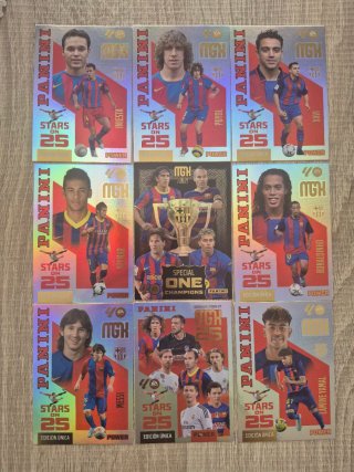 Cromos Panini Fútbol Estrellas 25