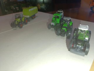 Tractor Claas Deutz Fendt Escala 1:87
